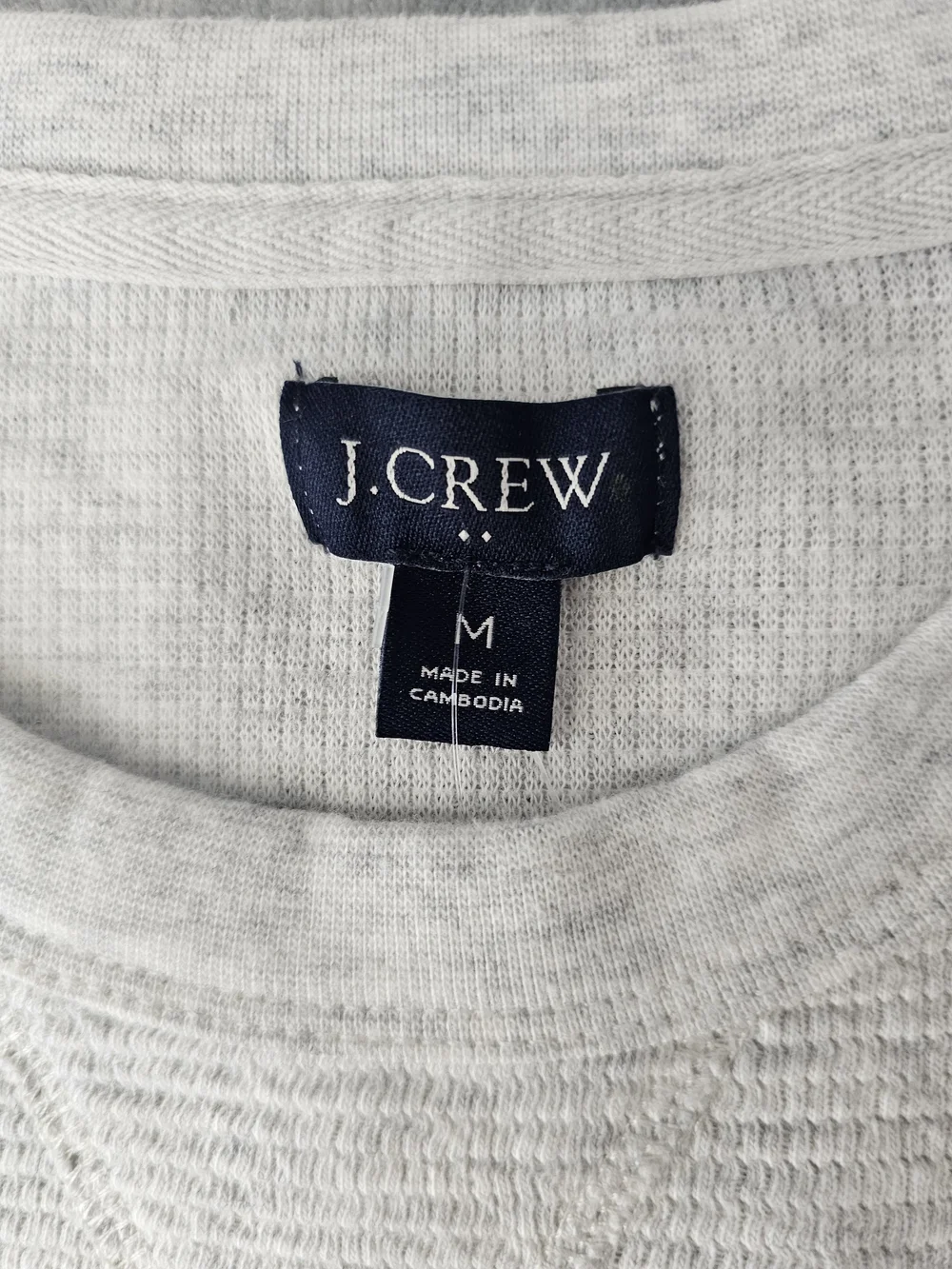 J. Crew Men's Cotton moss-stitch crewneck sweater - Picture 5 of 8